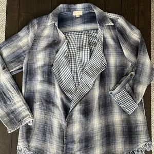 Charming plaid and gingham jacket